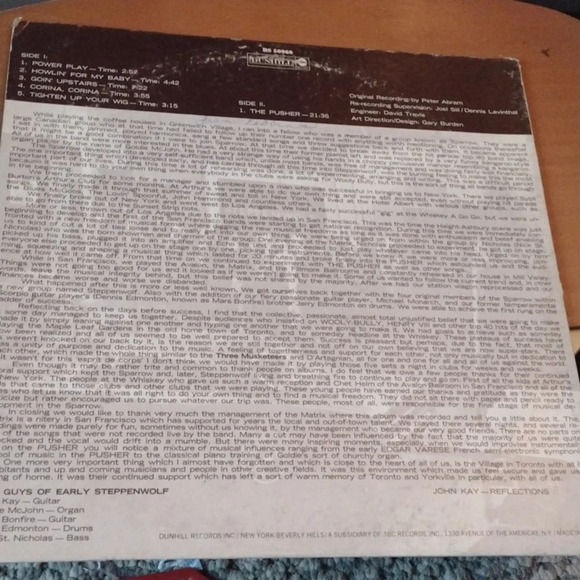 Rare 1967 Steppenwolf Live Album - Picture 2 of 2